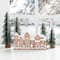 Glitzhome® 12" Christmas Resin Gingerbread Townhouse Table Decor